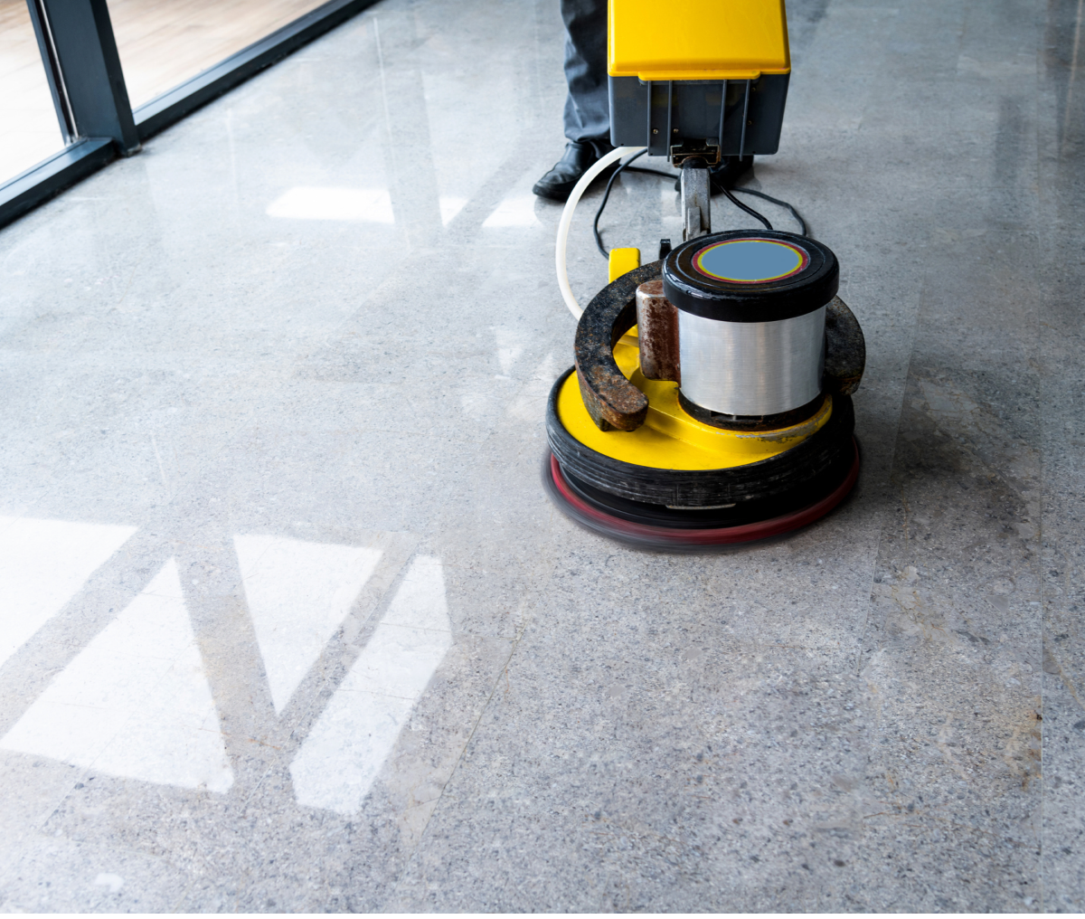 Industrial floor cleaning equipment